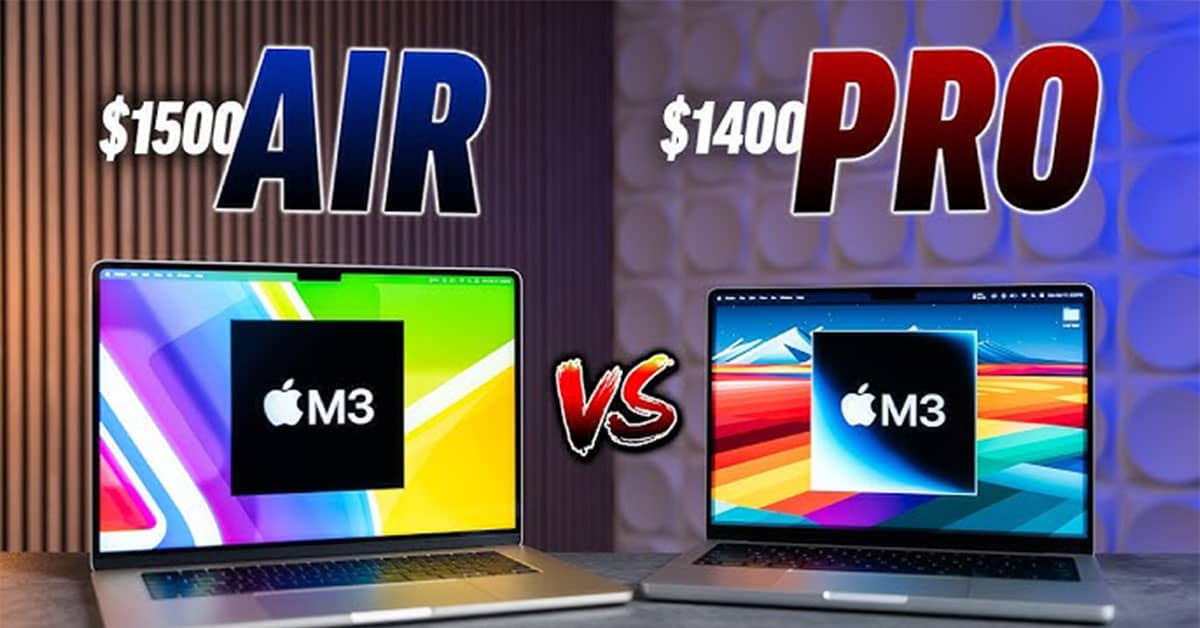 M3 MacBook Air vs M3 MacBook Pro - How to Choose RIGHT!